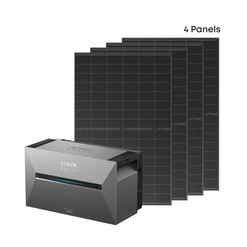 Anker SOLIX Solarbank 3 Pro Set (4×445 W)