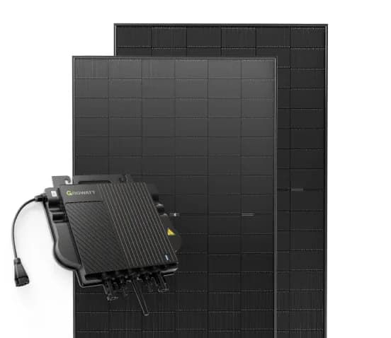 Solakon 900W Balkonkraftwerk mit Halterung Garten